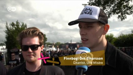Une Misere beim "Metal Battle" in Wacken | DW Deutsch