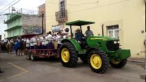 Desfile de ganaderos en la feria de Santiago Papasquiaro, Durango. Julio 2017