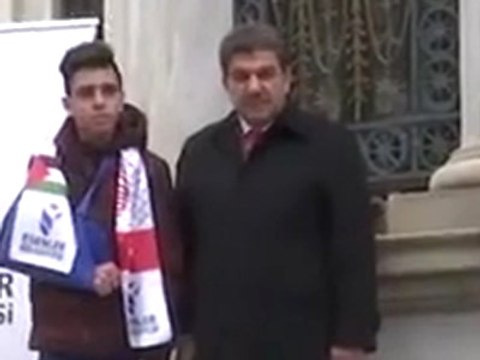 Kudüs Direnişinin Sembolü Filistinli Cuneydi İstanbul'da