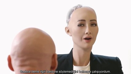 İnsansı Sophia Robot Uyanıyor