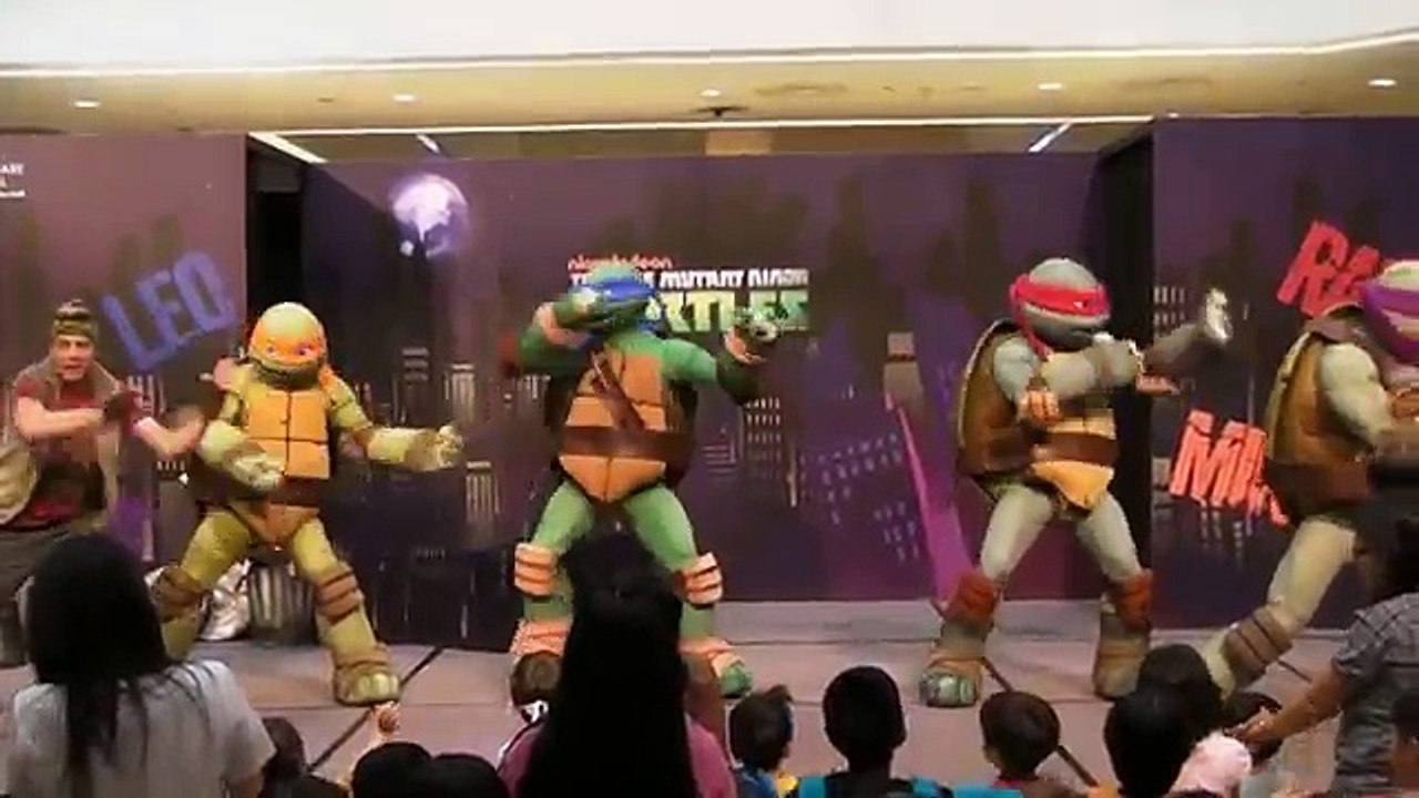 Teenage Mutant Ninja Turtles Live! at City Square Mall, Singapore