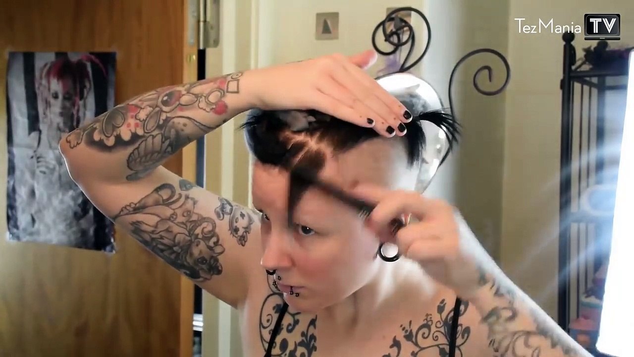 Hair transformation - grey dreads