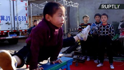 Welcome to Wuqiao, the Town Where Toddlers Train to Become Acrobats