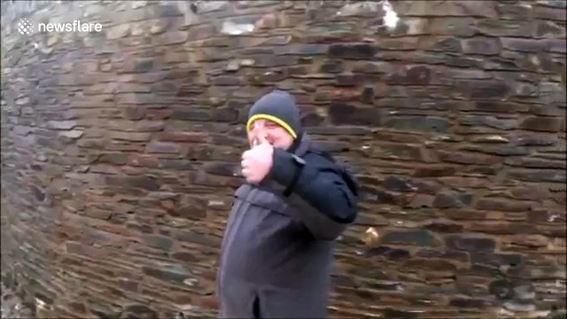 Storm Fionn reaches North Cornwall with massive waves