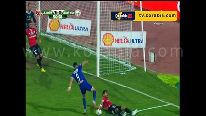 إعتراض قوي من حسام البدري على الحكم ومطالبة بإحتساب ضربة جزاء