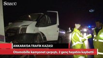 Ankara'da trafik kazası