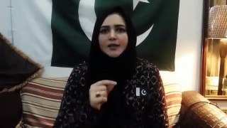 Sajda Ahmed Message For Ayesha Gulalai