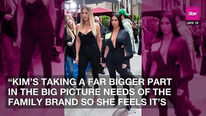 Kim Begs Khloe Not To Flee L.A For the Midwest With Her Baby