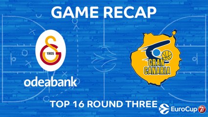Highlights: Galatasaray Odeabank Istanbul - Herbalife Gran Canaria