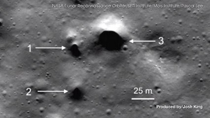 It Looks Like There Could Be Secret Tunnels Under the Moon’s Surface