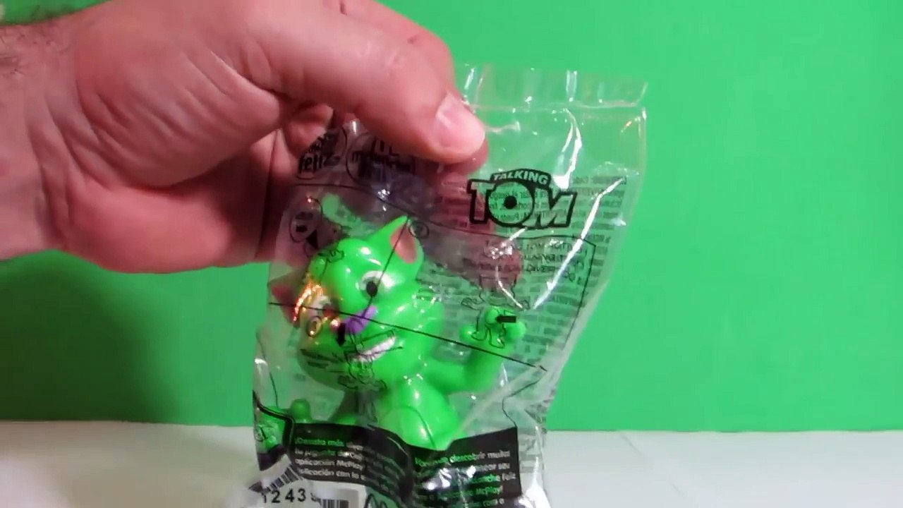 Talking Tom Mcdonalds - Tom Falante Mclanche Feliz - Cajita - Happy Meal - Agosto 2016 - Completo