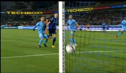 Goal  Vanaken  (1:0) Club Brugge KV vs Charleroi