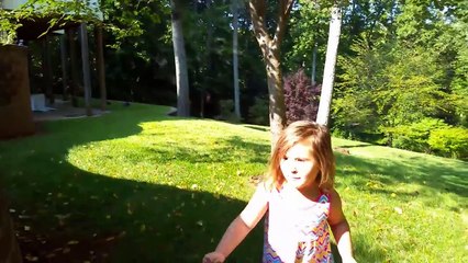 Kids Hot Pepper Cookie Prank on Dad - Girls Swimming in The Pool