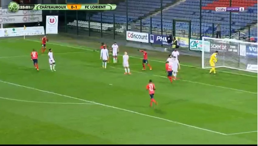 Sarr S Goal Hd Chateauroux 1 1 Lorient 16 01 18 Video Dailymotion