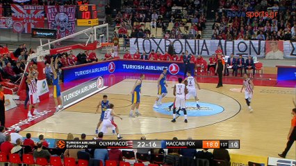 Ένα ακόμη ΘΕΑΜΑΤΙΚΟ κάρφωμα του Τζαμέλ Μακλίν And-one  -Ολυμπιακός vs Μακάμπι - 16.01.2018