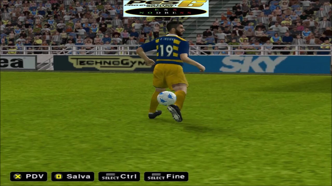 Stop tacco e passaggio Roberto Insigne