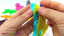 Play Doh Ducks Fun and Creative for Kids Chupa Chups Candy Surprise Toys Foam Eggs EggsVideos.com
