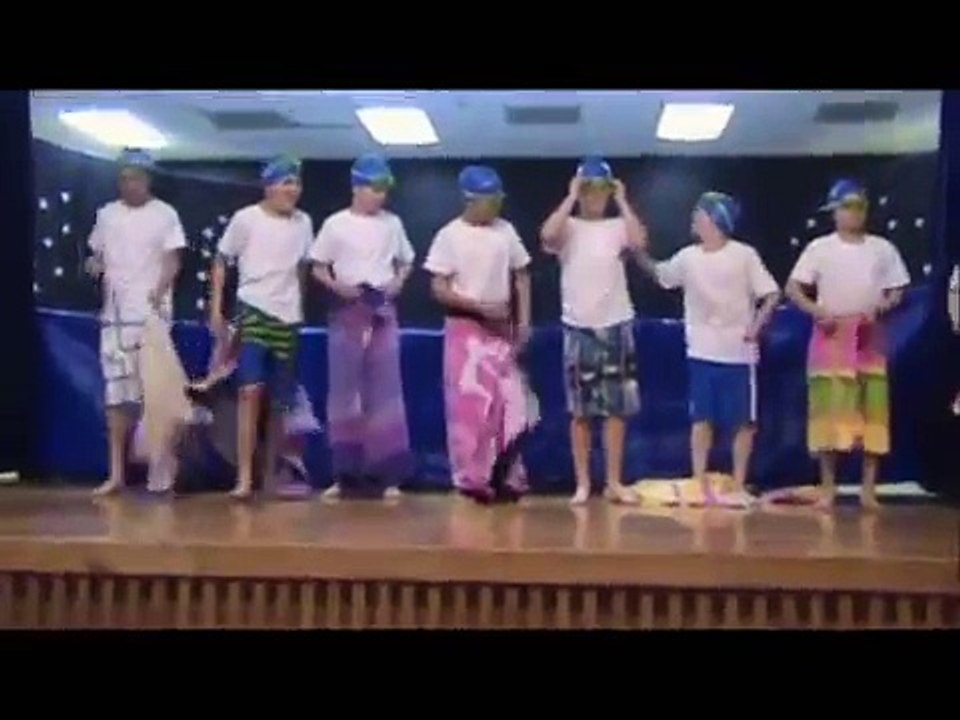 5th Grade Boys Synchronized Swimming Talent Show Skit