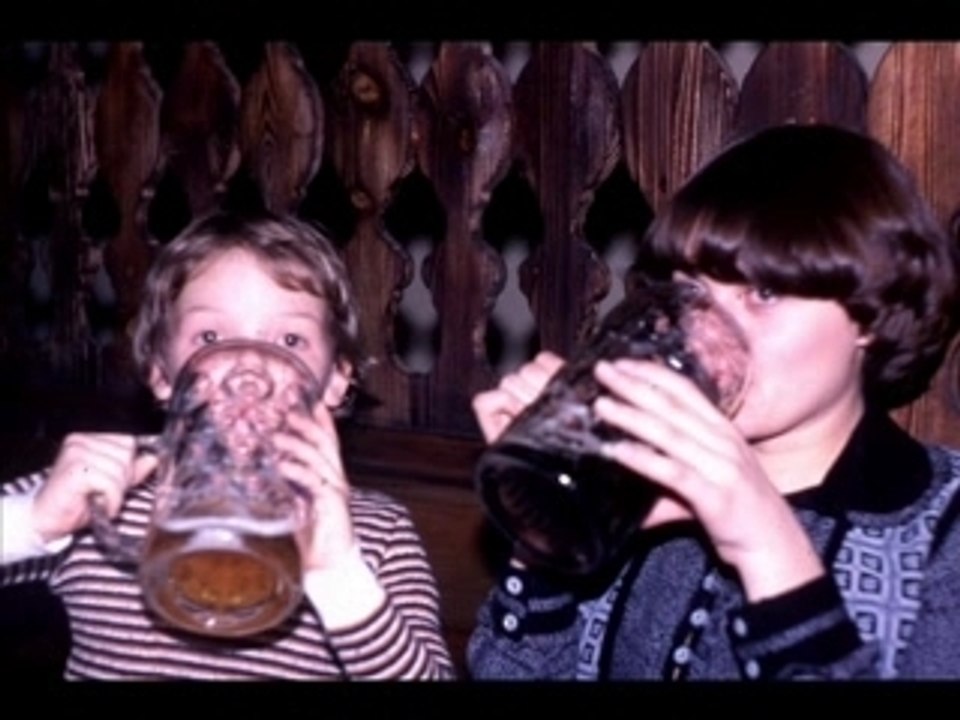 Buveur de bière de génération en génération