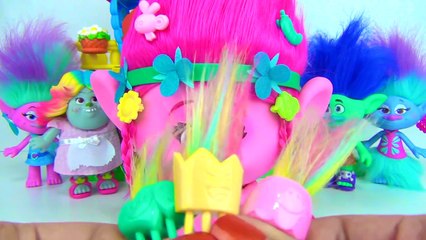 Dreamworks TROLLS POPPY Style Studio Hair Salon DIY, Branch Guy Diamond Slap Band Bracelets / TUYC