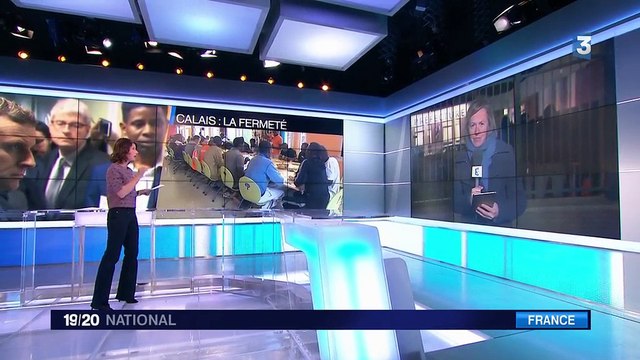 Visite d'Emmanuel Macron à Calais : L'État ne laissera pas une nouvelle Jungle se construire ici , a assuré le président