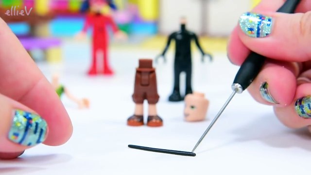 Lego Cat Noir Minidoll Custom Miraculous Ladybug Makeover DIY Craft Tutorial