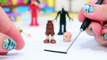 Lego Cat Noir Minidoll Custom Miraculous Ladybug Makeover DIY Craft Tutorial