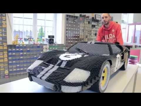 Ford y sus GT y GT40 de Le Mans... ¡de Lego!