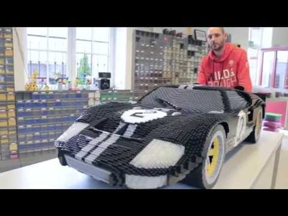 Ford y sus GT y GT40 de Le Mans... ¡de Lego!