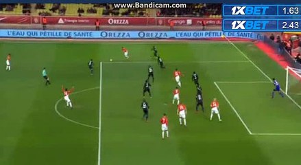 Radamel Falcao Goal - Monaco 2-2 Nice 16.01.2018