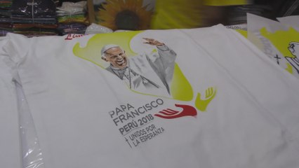 Dos millones de camisetas del papa Francisco serán vendidas en Perú