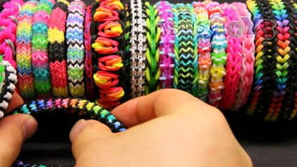 How to Make a Boxed Bow Bracelet - EASY design on the Rainbow Loom