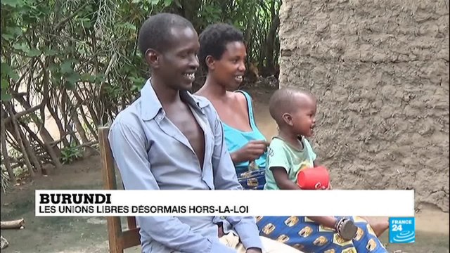 Burundi: les unions libres désormais hors la loi