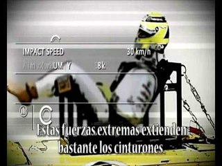Los cinturones de seguridad en la Fórmula 1
