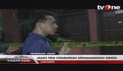 Penemuan Jasad Pria Disemen di Rumah Kontrakan