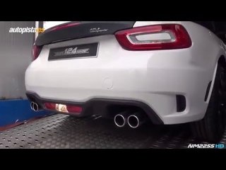 Abarth 124 Spider: el último escorpión en acción... ¡en circuito!