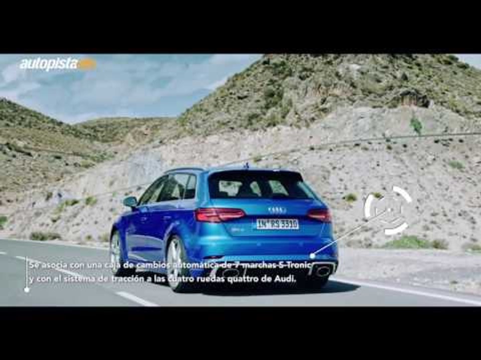 El nuevo Audi RS 3 Sportback, en vídeo