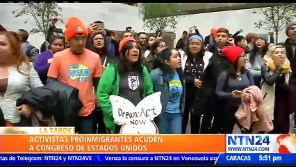 Activistas entraron al Congreso de EE. UU. para reclamar ley que dé respuesta legal a los 'Dreamers'