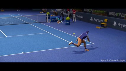 Tennis World Tour - La capture de mouvements