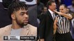 D'Angelo Russell Gets Hit with a Technical Foul Even Though He's INACTIVE