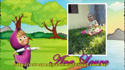 Convite Virtual Animado Tema: Masha e Urso!