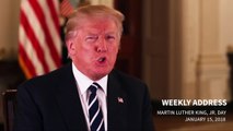 President Trump Delivers the Weekly Address Honoring Martin Luther King Jr.