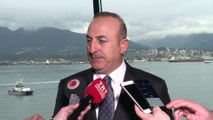 Çavuşoğlu: '(Suriye'de sınır birlikleri planı) Böyle bir oluşumda Türk-Amerikan ilişkileri geri dönülmez bir şekilde zarar görür'  - VANCOUVER