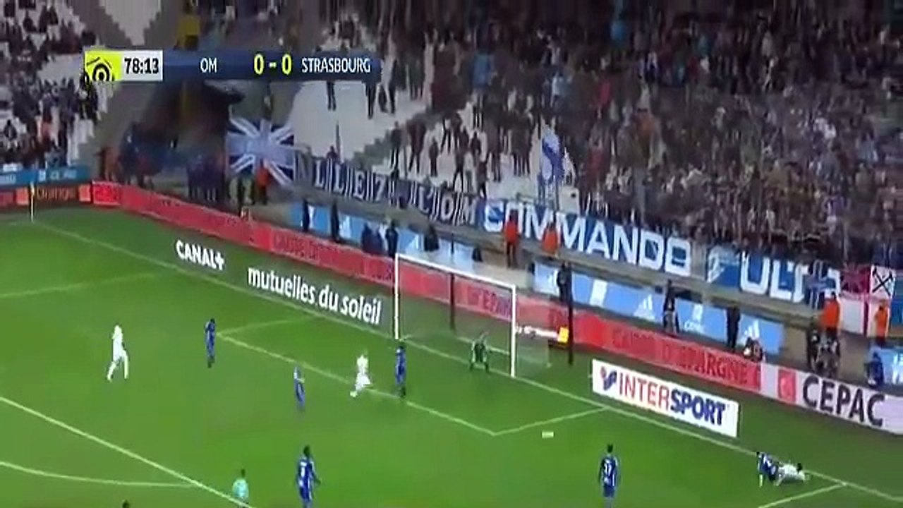Marseille - Strasbourg 2-0 | Goals and Highlights 16/01/2018 Ligue 1
