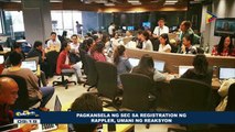 Pagkansela ng SEC sa registration ng Rappler, umani ng reaksyon