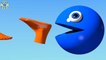 Learn Colors With 3D Foot And Pacman For Kids, Toddlers, Children, Babies-A