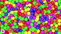 Learn Colors With BALL PIT SHOW for Children - Giant Surprise Eggs Balls