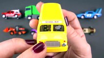 Learning Colors Street Vehicles for Kids #1 Hot Wheels, Matchbox, Tomica Die-Cast T