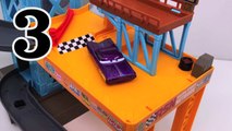 Best Learning Colors for Kids Lightning McQueen Piston Cup Garage Teaching Color