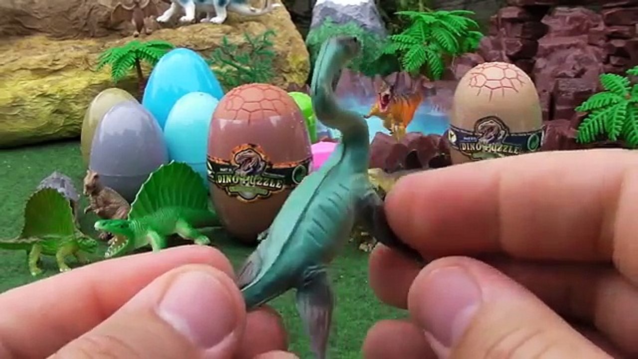 Dinosaur Eggs Dino Puzzle 3D Dinosaurs Toys Jurassic Egg Paleontology Surprise Dinosauri Giocattoli